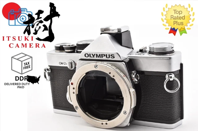 OLYMPUS OM-2N SILVER 35mm SLR Film Camera w/ Zuiko Auto-S 50mm f