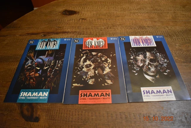 Batman Legends of the Dark Knight #2,4,5 lot of 3 DC comics,  Denny O'Neil,  vf
