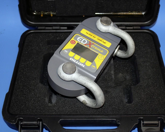 Dillon EDXtreme 10,000 Lbf / 5000Kgf 5 TON Dynamometer / Barely Used