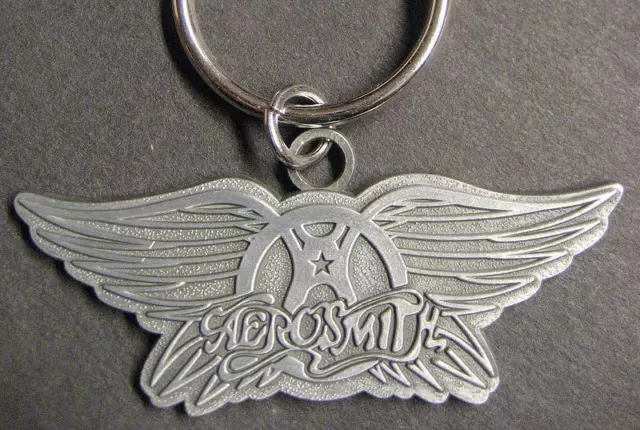 Aerosmith Schlüsselanhänger # 3 Get A Grip Logo Keyring Keychain Schlüsselring