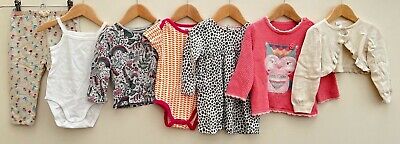 Baby Girls Bundle Of Clothing Age 9-12 Months H&M Yoga Sprout Next