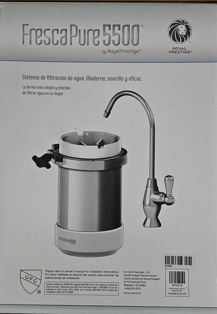 IPW Industries Inc. Compatible To Fit Frescapure 4000 4500 5000 6000 Replacement Water Filter