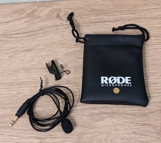 RODE　studio　3.5mm　LAVALIER　for　PicClick　mic　wearable　GO　RØDE　clip-on　TRS　microphone　UK　lapel　£53.99