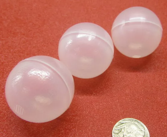 Polypropylene Hollow Floating Plastic Balls  -Sphere Unground 1.50" Dia, 50 pcs