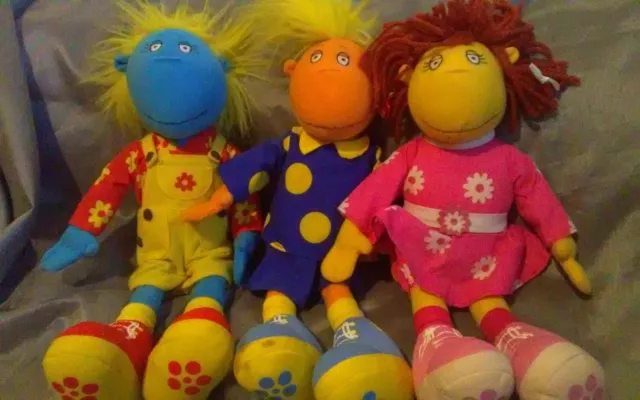 Tweenies Jake,Bella And Fizz Plush