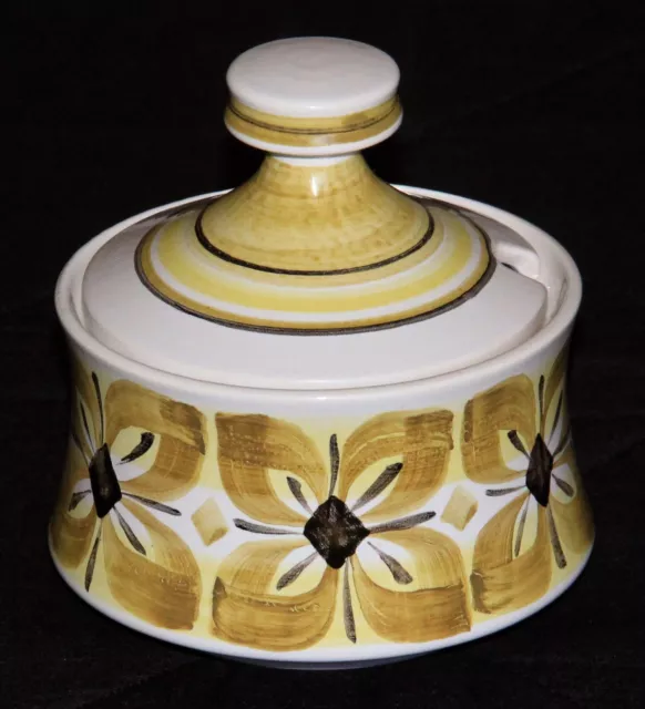 Poole Pottery Bokhara Preserve Jar, Rare Jefferson 1960s Item, Excellent Cond.