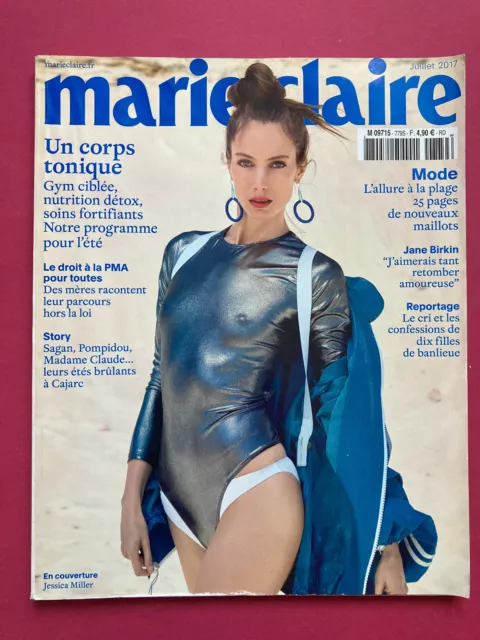 Marie Claire 779 juillet 2017 mode Jessica Miller été Magazine Paris french