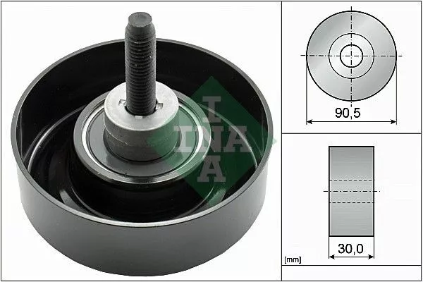 INA 532040530 rodillo de giro rodillo guía correa trapezoidal para Ford 98-07