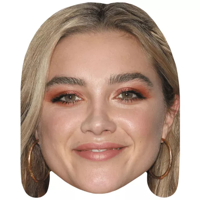 Florence Pugh (Make Up) Big Head. Masque plus grand que nature.