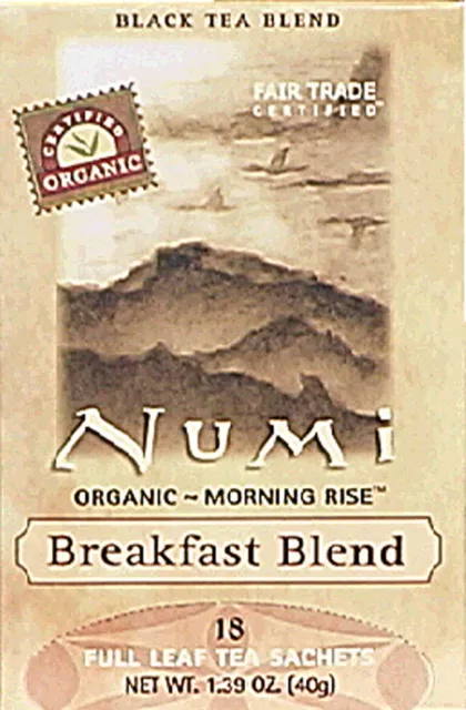 Morning Rise Breakfast Blend Tea by Numi Organic Tea, 18 tea bag