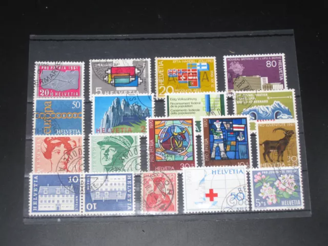 Briefmarken Europa Lot 197: Schweiz ʘ gestempelt - aus alter Sammlung