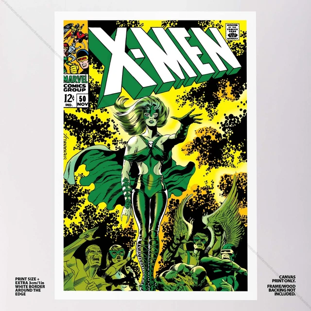 Uncanny X-Men Poster Canvas Vol 1 #50 Xmen Marvel Comic Book Art Print 2