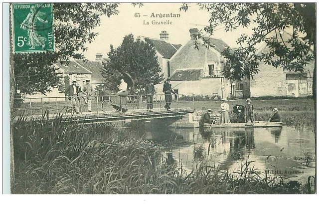 61 . n°37901. argentan . la gravelle