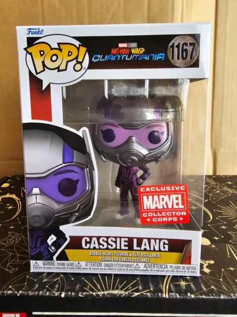 Funko Pop Vinyl - Marvel #1167 Cassie Lang - New- Collector Corps Excl - Ant-Man