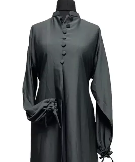 Simple Plain Abaya Burka Jilbab Modest Dress Ramadan Umrah Eid Prayer Party