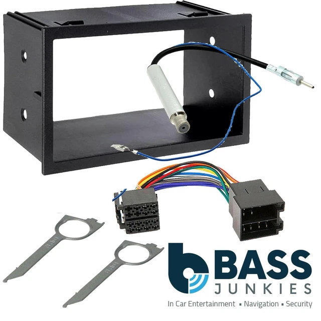 Volkswagen Golf MK 4 1997-2004 Double DIN Car Stereo Radio Fascia Aerial & Keys