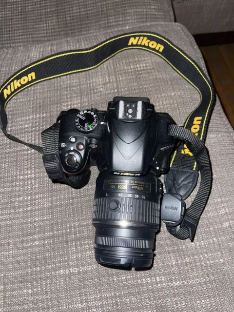 Nikon D D3300 24.2MP Digital SLR Camera - Black (Kit w/ AF-S DX VR II 18-55mm...
