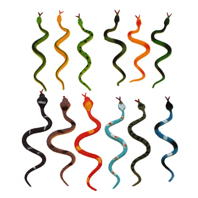 PVC Pequeña Serpiente Modelo Juguete Artificial Serpiente Precio-
