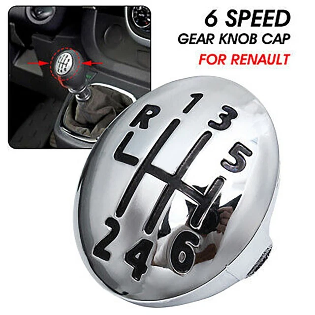 Housse bouton de changement de vitesse style usine originale pour Renault Clio M