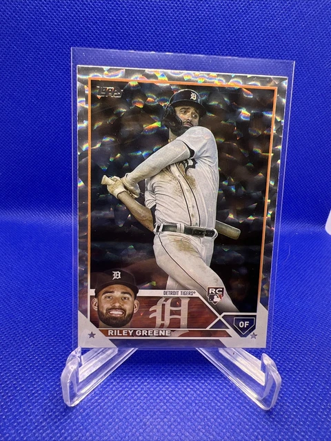 2023 Topps Series 1 RILEY GREENE Collectors Super Box Silver Foil Board RC #31