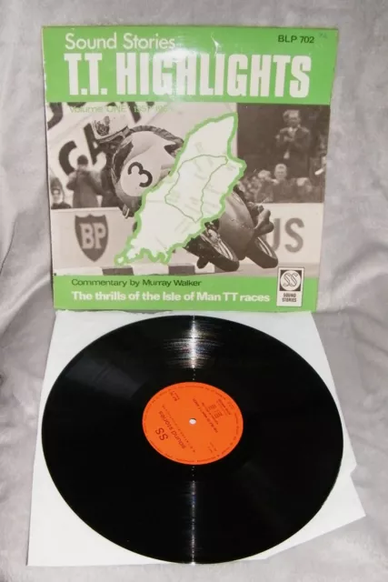 Isle Of Man TT Races LP Vinyl Sound Stories TT Highlights 1957-1964 BLP 702