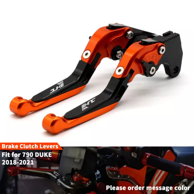 Adjustable Folding Extending Brake Clutch Levers Fit for KTM 790 DUKE 2018-2021