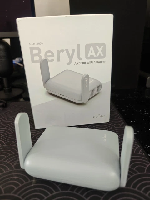 Beryl Wi Fi Router Housing GL.INET GL-MT3000 PORTABLE WiFi 6 Router Beryl AX, Up to 3000Mbps £72. ...
