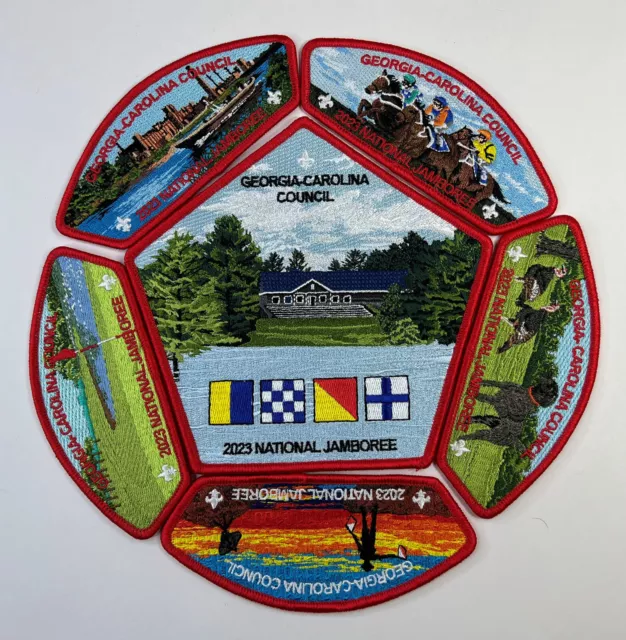 GEORGIA CAROLINA COUNCIL 2017 National Jamboree Complete Set