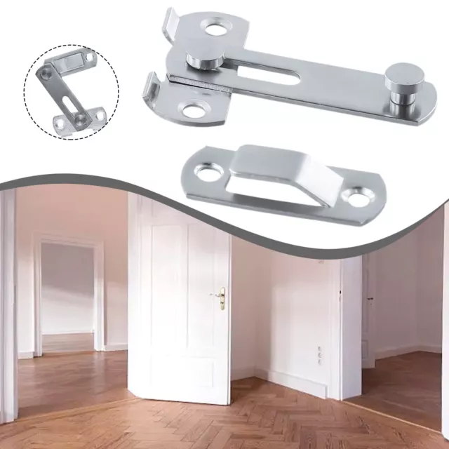 Steel Door Latch Sliding Door Lock For Sliding Barn Wood Door Degree Gate