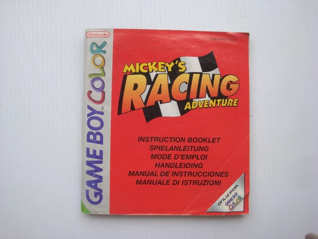 Notice d'origine instruction manual pour jeu game boy advance Fifa Notice d'origine instruction manual pour jeu game boy advance Fifa