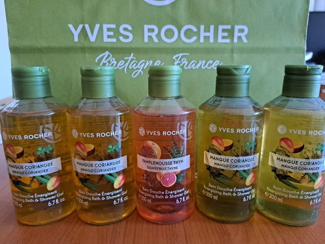 Yves Rocher Nr. 5 Bagnodoccia Fragranza MANGO - POMPELMO 200 ml Cadauno