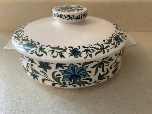 Midwinter Spanish Garden Vegetable Tureen with Lid Serving Dish Vintage China