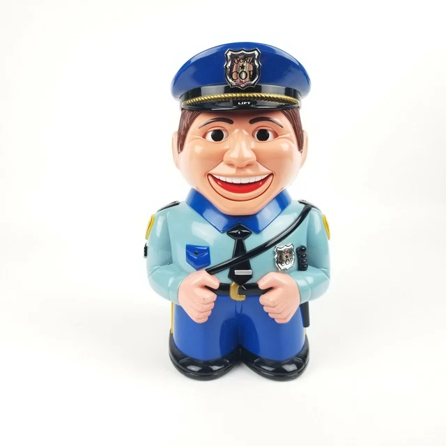 THE ORIGINAL TALKING Cookie Cop Cookie Jar “STOP Move Away From The Cookie Jar!” £23.74