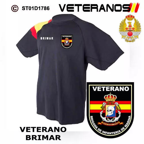 Camisetas Tecnicas: Veteranos Armada Española - Brigada De Infanteria De Marina