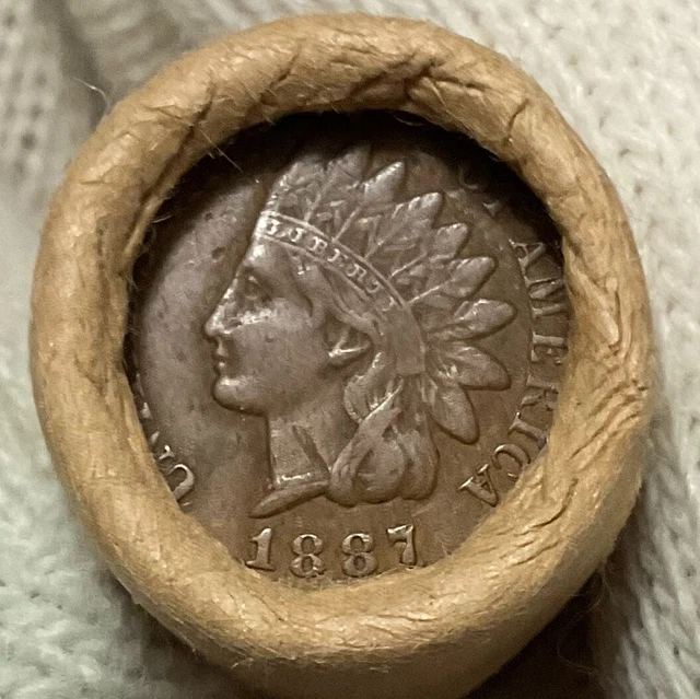 Unsearched Old Estate Wheat Penny Roll Indian Head Old Vintage Cents Silver Dime
