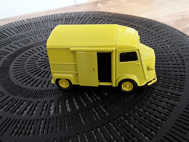 Citroen c35 lohr plateau et semi 1981 n°18 utilitaires citroen ixo altaya 1/43 - Collection