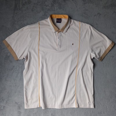 bottoni 1970s GRANDE camicetta di seta BYBLOS grigio stampa barocco vintage oro metallico 