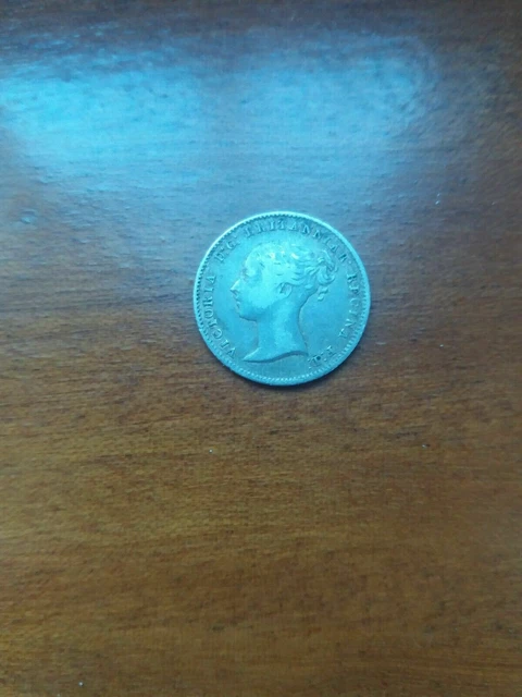 Regno Unito Scarsa Victoria Young Head 1854 Four Pence Groat, Silver, KM # 731