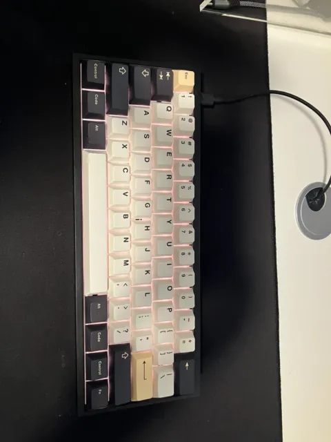 Wooting 60 HE In A Kbd Tofu 60 Case. EPBT Tymeless Keycaps