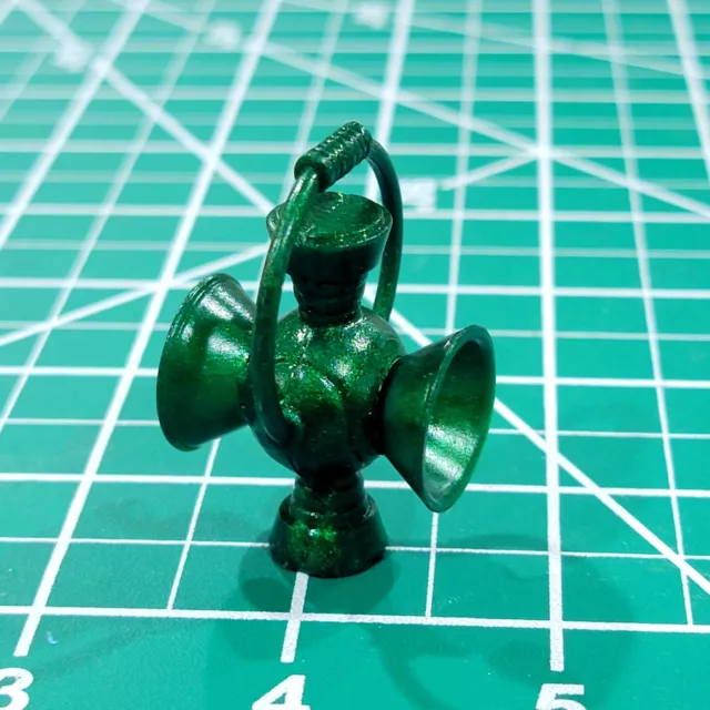 Custom Resin Green Lantern for 6in. figure 1:12 metallic green power battery