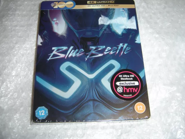 Blue Beetle 4K Blu-ray Exclusive Steelbook Brand New Sealed UK