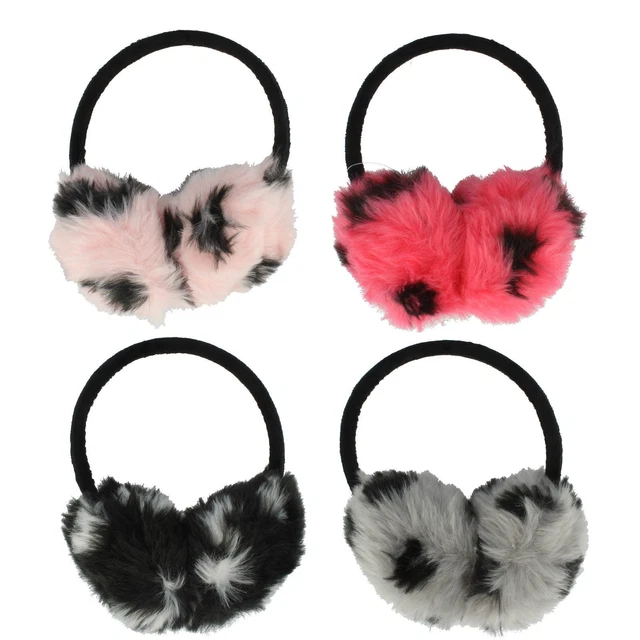 Filles Femmes Couleur Hiver Couvre Oreille Disponible En 4 Couleurs