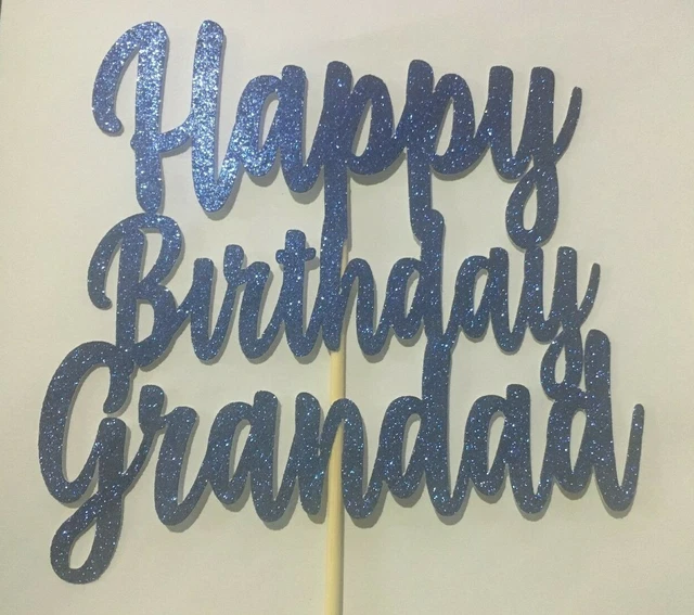 Happy Birthday-bord voor achtergrond, Happy Birthday-banner, glitter