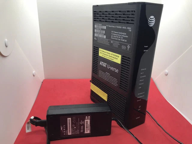 AT&T U-VERSE PACE 5268AC FXN Internet Wireless Modem Router $29.95 ...
