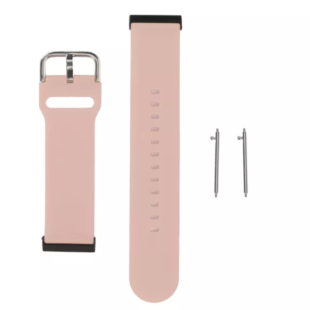 (PINK )SILICONE SMARTWATCH Band Adjust Replacement Watch Strap ...