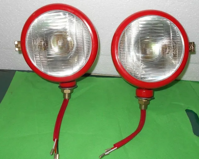 Massey Ferguson Head Light  Lamp 1035 35 Set RH LH