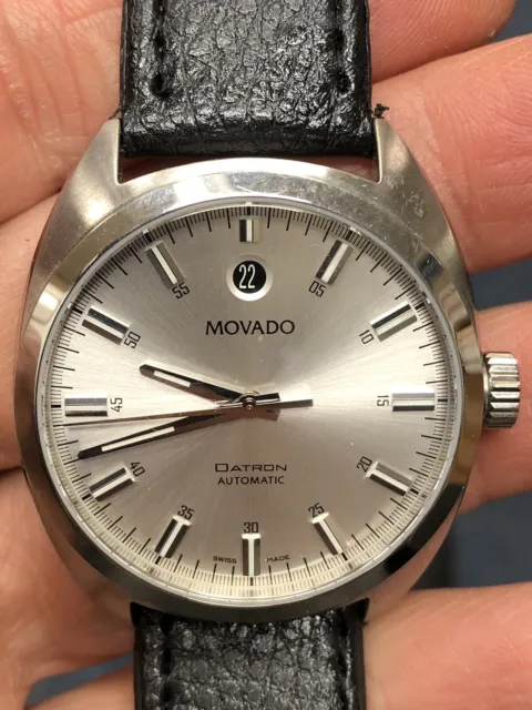 Men's MOVADO Datron Automatic Stainless Steel Dress Watch