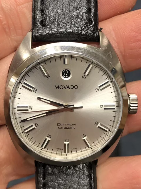 Men's MOVADO Datron Automatic Stainless Steel Dress Watch