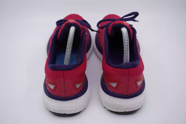BROOKS GLYCERIN 19 Womens 8.5 B Shoes Red White Running Walking Gym ...