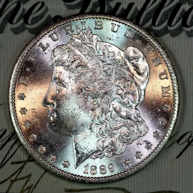 * 1889-S * Solid Gem Bu Ms Morgan Silver Dollar * From Original Collection
